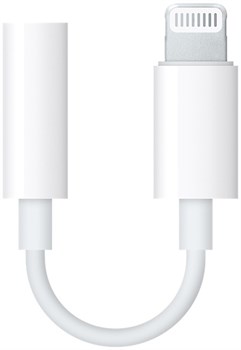 Адаптер Apple Lightning - jack 3.5mm. (MMX62ZM/A) - фото 20637