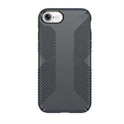 Чехол-накладка Speck Presidio Grip для iPhone 7/8,  цвет "черный/серый" (79987-5731) - фото 20722