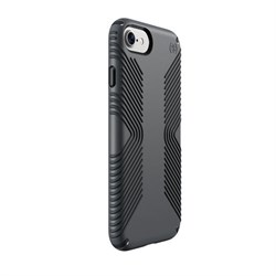 Чехол-накладка Speck Presidio Grip для iPhone 7/8,  цвет "черный/серый" (79987-5731) - фото 20724