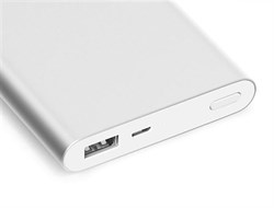 Внешний аккумулятор Xiaomi (Mi) Power 2 10000 mAh, цвет "Серебряный" (PLM02ZM) - фото 21006