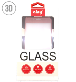 Защитное стекло Ainy Tempered Glass 2.5D 0.2 мм для iPhone 7 Plus (Весь экран, 3D, розовое золото) - фото 21098