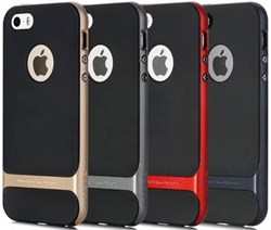 Чехол-накладка Rock Royce Case для iPhone 5/5s/SE, цвет "красный" - фото 22286