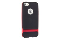 Чехол-накладка Rock Royce Case для iPhone 5/5s/SE, цвет "красный" - фото 22288