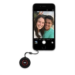 Кнопка-пульт "HISY" спуска камеры для IOS и Android+подставка (цвет "черный") - SC-100/HN226 - фото 22465