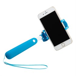 Монопод Noosy Mini Bluetooth Selfie Stick (цвет "синий") - BR09 - фото 22707