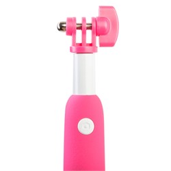 Монопод Noosy Mini Bluetooth Selfie Stick (цвет "розовый) - BR09 - фото 22720