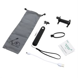 Монопод Noosy Mini Cable Selfie Stick (цвет "черный") - BR07 - фото 22736