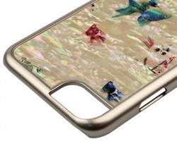 Чехол-накладка iCover iPhone 6/6s Mother of Pearl 06, дизайн "рыбки" (IP6/4.7-MP-GD/GF) - фото 23521