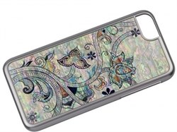 Чехол-накладка iCover iPhone 6/6s Mother of Pearl 08, дизайн "цветы" (IP6/4.7-MP-SL/FL01) - фото 23539