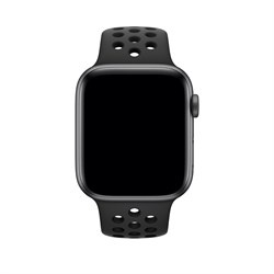 Apple Watch Series 4 Nike+ 40mm "Чёрный" (с перфорацией) - фото 24533