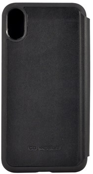 Чехол-Книжка Ferrari iPhone X/XS Heritage W Booktype Leather, "Black" (FEHDEFLBKPXBK) - фото 24952