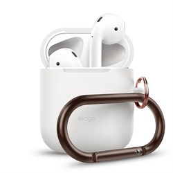 Чехол Elago для AirPods Hang case (Белый) (EAPSC-HANG-WH) - фото 25474