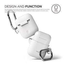 Чехол Elago для AirPods Hang case (Белый) (EAPSC-HANG-WH) - фото 25475