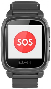 Elari KidPhone 2 часы-телефон, черные (KP-2-BLACK) - фото 25759