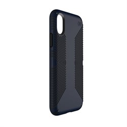 Чехол-накладка Speck Presidio Grip для iPhone X/XS, цвет "тёмно-синий/черный" (103131-6587) - фото 25861