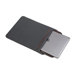 Чехол Moshi Muse для ноутбука Apple MacBook 13" (Материал микрофибра) (цвет: черный) (99MO034004) - фото 25995