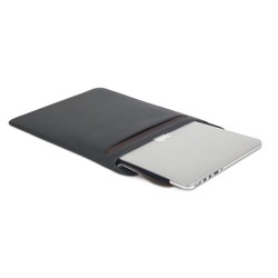 Чехол Moshi Muse для ноутбука Apple MacBook 13" (Материал микрофибра) (цвет: черный) (99MO034004) - фото 25996