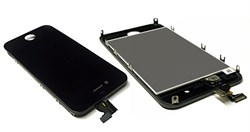 Дисплей для iPhone 4G в сборе, чёрный (копия)