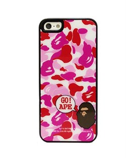 Чехол A Bathing Ape Go Ape Red Camo для iPhone 5