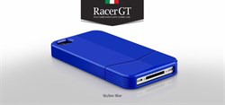Чехол More GT Racer Skyline Blue для iPhone 4/4S