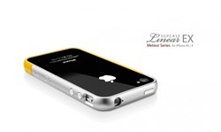 Бампер SGP Case Linear EX Meteor Reventon Yellow для iPhone 4/4S