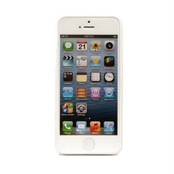 Чехол пластиковый Joop White белый для iPhone 5