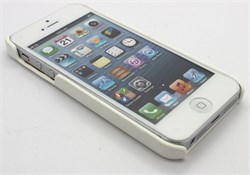 Чехол кожаный Hoco Case White накладка для iPhone 5