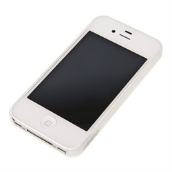 Чехол пластиковый Xinbo White белый для iPhone 4/4s