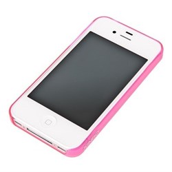 Чехол пластиковый Xinbo Pink розовый для iPhone 4/4s