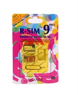 Rsim 9 для unlock iPhone 5s/5c/5/4s