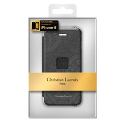 Чехол-книжка для iPhone 6/6s Christian Lacroix Paséo Collection Embossed design elastic Moleskin closing - фото 5857