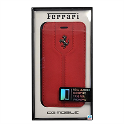 Чехол-флип для iPhone 6/6s Ferrari Montecarlo - фото 5917