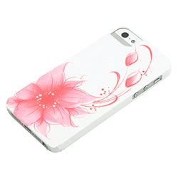 Чехол-накладка для iPhone SE/5/5S iCover Flower - фото 6125