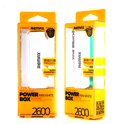 Внешний аккумулятор REMAX Power Bank Mini White 2600мА - фото 6885