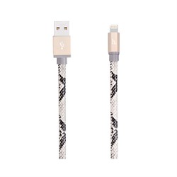 Кабель для iPhone/iPad HOCO Leather Lightning Charging Cable, кожаный 100см - фото 7173
