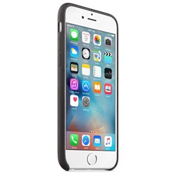 Оригинальный силиконовый чехол-накладка apple для iPhone 6/6S Plus, цвет «черный» (MKXF2ZM/A) - фото 7889