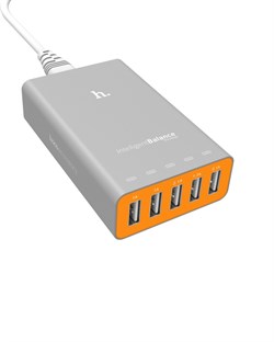 Зарядная станция Hoco UH502 Tavel charger, 5 USB выходов - фото 8057