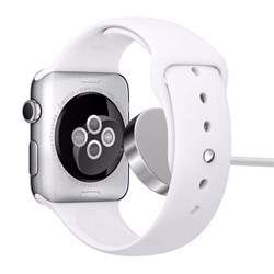 Оригинальный кабель Apple для зарядки Apple Watch с магнитным креплением 100 см (MKLG2ZM/A) - фото 8242