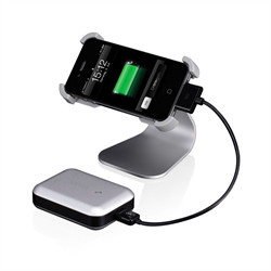 Подставка Just Mobile Xtand для iPhone 4, 5, 5s, SE и iPod Touch, алюминиевая, с функцией поворота на 360 градусов - фото 8334