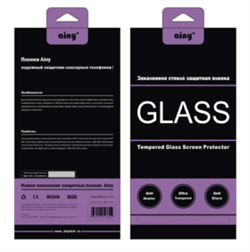 Защитное стекло: Ainy Tempered Glass 2.5D для iPhone 6/6s ультратонкое (толщина  0.15 мм) - фото 8393