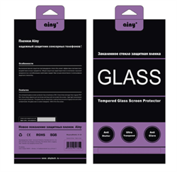 Защитное стекло Ainy Tempered Glass 2.5D для iPhone 4/4s (толщина 0.33 мм) - фото 8398