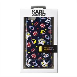 Чехол-накладка Karl Lagerfeld для iPhone 6 Monster Choupette Hard - фото 8931