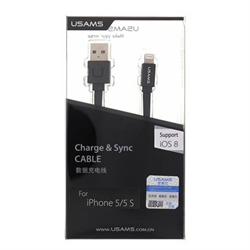 USB Кабель Lightning USAMS UС для iPhone 5/5S/5C/6/6Plus - фото 8949