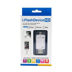 Внешний флеш-накопитель память i-FlashDevice HD Объем: 32GB - фото 8964