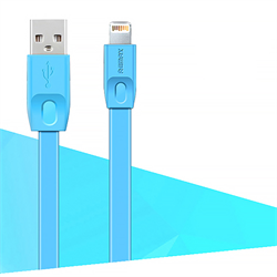 Кабель REMAX Lightning-USB Full speed Cables Series для iPhone/ iPad 150cм прорезиненный - фото 8967
