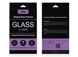 Защитное стекло Ainy Tempered Glass 2.5D Full Screen Cover для iPhone 6/6s на весь экран без скругления (Цвет: Белый, толщина 0.2 мм) - фото 8993