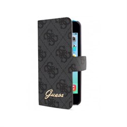 Чехол-книжка Guess для iPhone 5C 4G Grey Folio super slim - фото 9143
