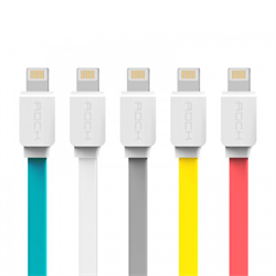 Кабель Rock Lightning-USB Data Cable Flat для iPhone/ iPad 100cм - фото 9202