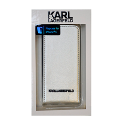 Чехол-флип Karl Lagerfeld для iPhone SE/5/5S VINYL Flip - фото 9515