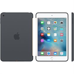 Чехол-накладка Apple Silicone Case для iPad mini 4, цвет "темно-серый" (MKLK2ZM/A) - фото 9653